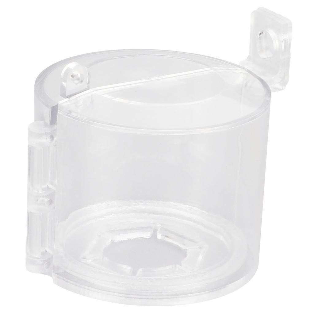 Emergency Stop Button Cap Detachable Cover Waterproof with 38mm Padlock for Industrial Chemical