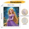 Disney Rapunzel Oil Paint by Numbers Painting Kit Hand Painted Home Decor Gift