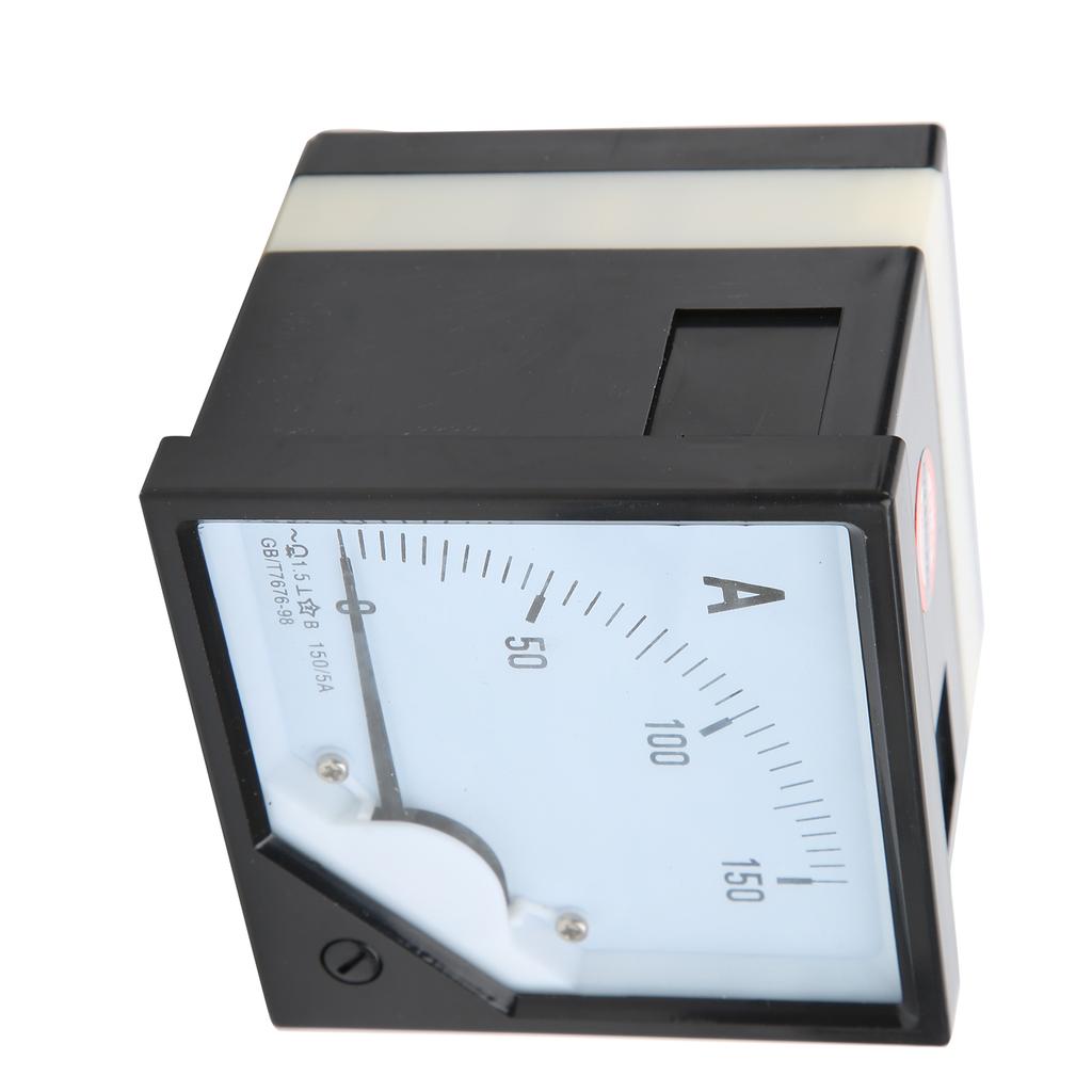 6L2 150A5A AC Pointer Ammeter Analog Panel Current Meter Needle Panel Ampere Meter