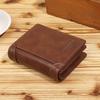 Business Luxury Men Wallets High Quality Short Leather Money Clip Multi Function ID Credit Card Card Holder Vintage Storage Men Clutch Bag