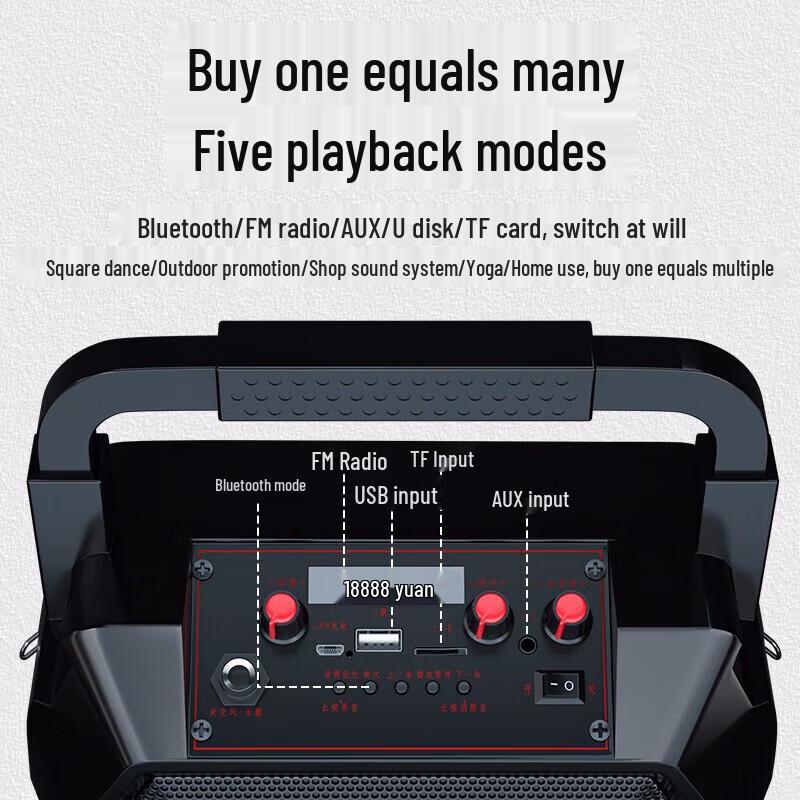 Newsmy K97 Portable K-Song Speaker