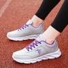 Women's Shoes Leather Surface Waterproof Sports Shoes Spring Lightweight Soft Sole Running Shoes Women's Casual Shoes Black Shoes Female Brand