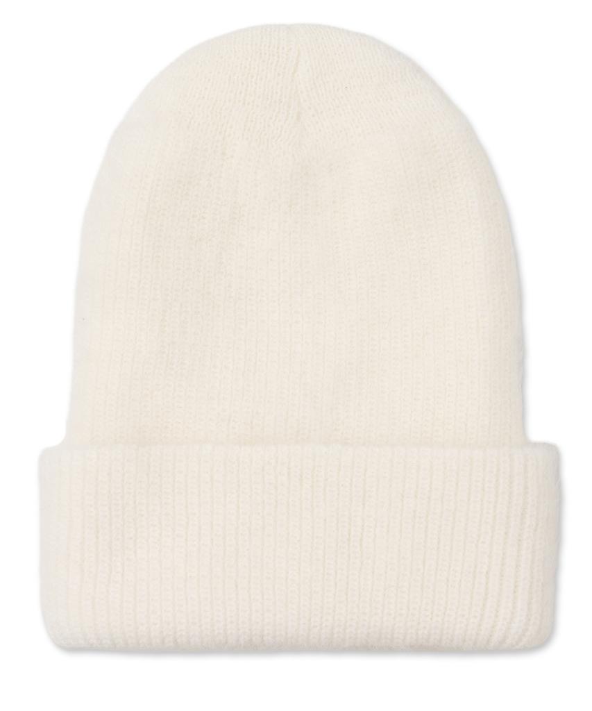VISUAL COLLECTOR Soft Fluffy Beanie [Ivory]