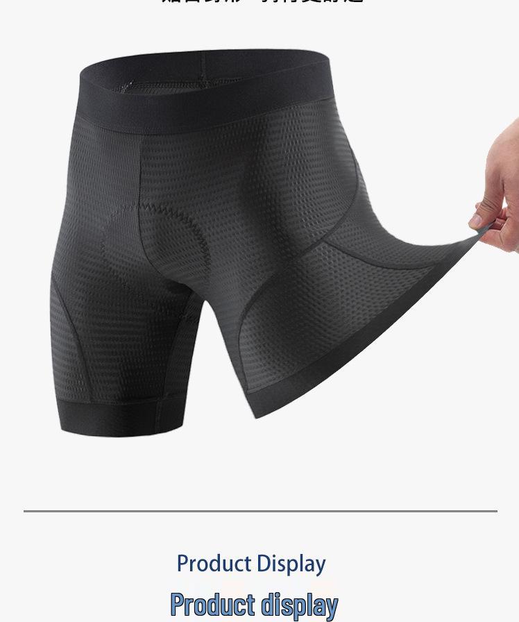 Quick-Dry Breathable Cycling Shorts with Double Arrow Cushion and Sponge Pad