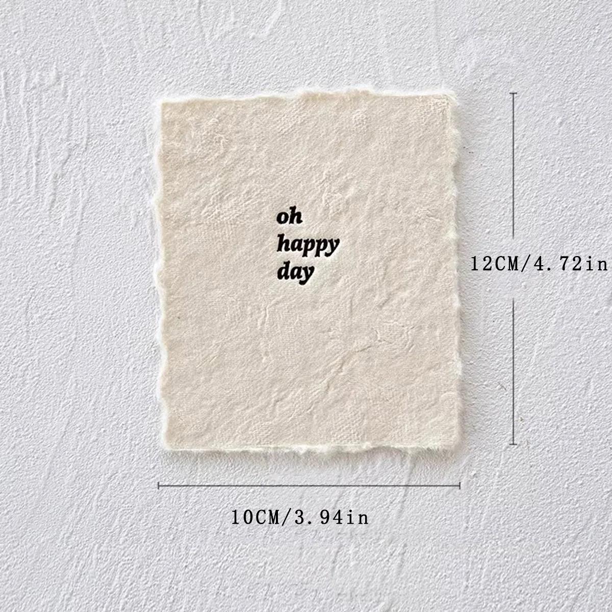 

1PC Ins Cold Style Literary English Rough Edge Calendar Card Nail Jewelry Shooting Photo Props Background Decoration Ornaments