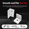 Flat Shape Aluminum Angle Bracket Solid Body Right Angle Bracket  For Workbench Build