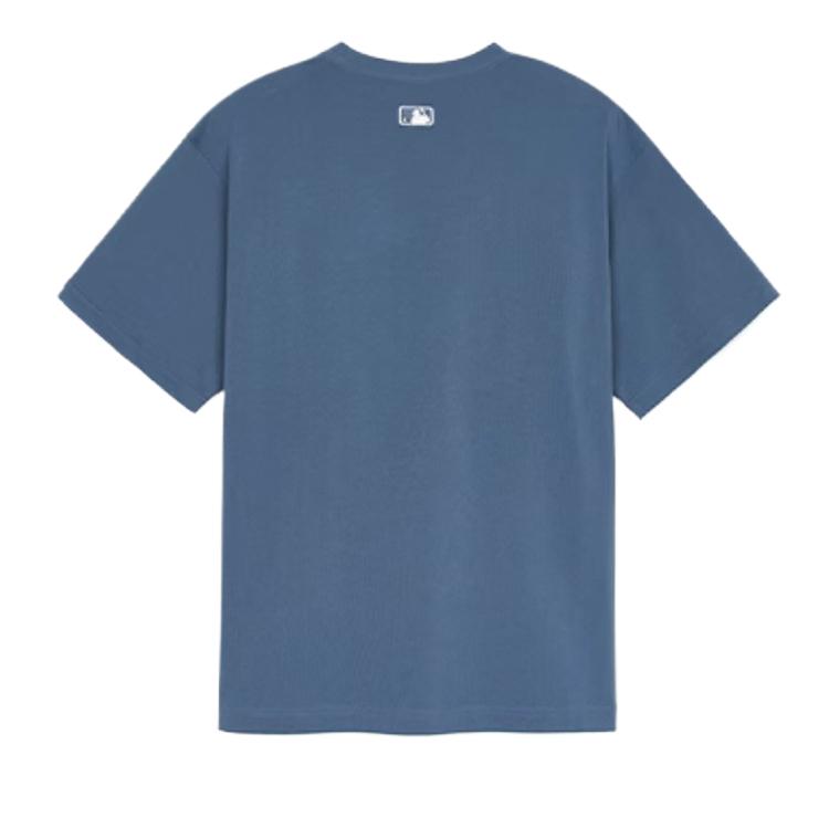 New MLB New York Yankees SS25 T-Shirt Unisex Indigo 3ATSB4053-50INP