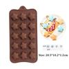 1-29 Handmade Silicone Mould Chocolate Candy Jelly Pudding Ice Mold Baking Tool