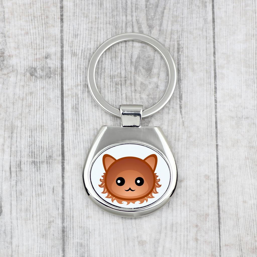 Laperm - Keychain Keychain for Keys by Art-Dog Brand