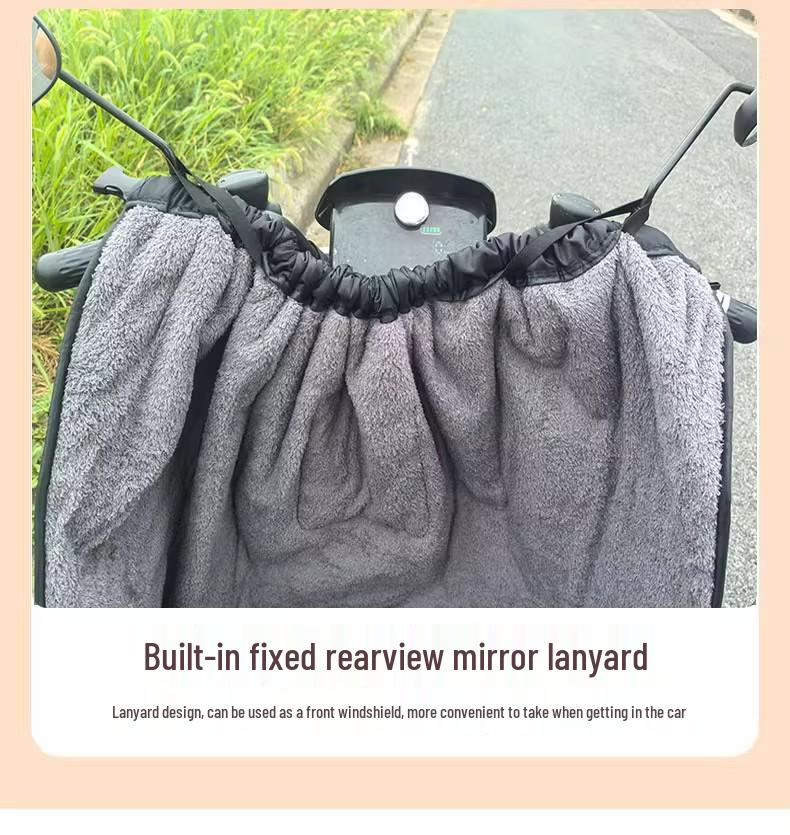 Windproof Wheelchair Travel Blanket - Winter Leg Warmer for Elderly