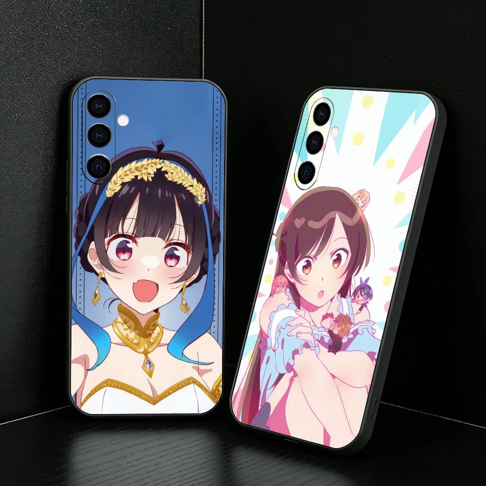 Rental Girlfriend C-Chizuru M-MizuharaS Phone Case For Samsung Galaxy A73,A72,A71,A70,A52,A51 Others Soft Black Cover
