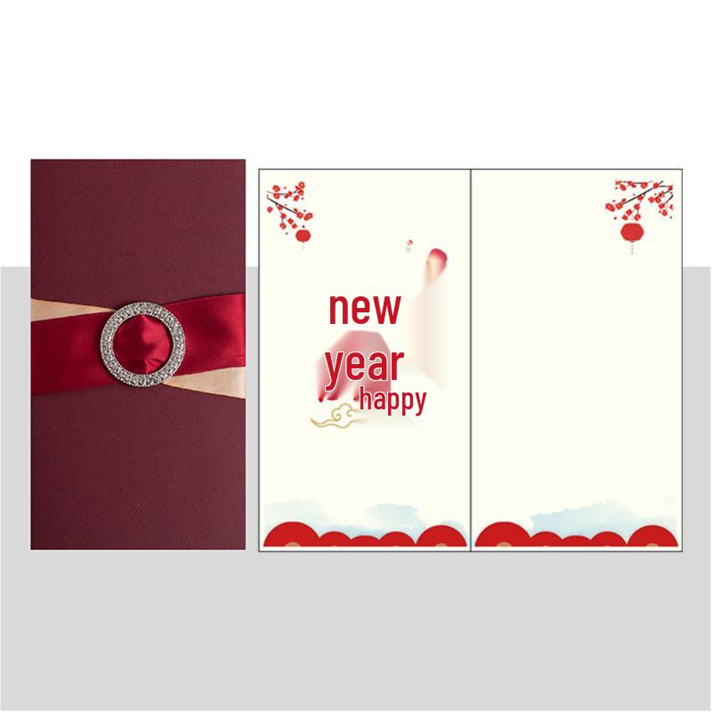 

2025 год Змеи Поздравительная открытка с Китайским Новым годом - Деловая благодарность, Праздник весны Standard