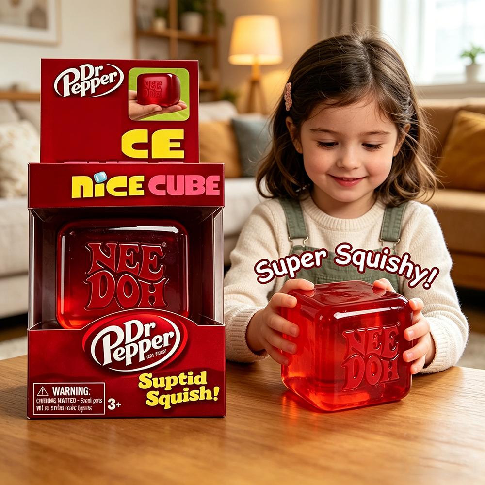 Topmix New Schylling Needoh Nice Sensory Squeezing Toy Cube For Stress Relief And Fingertip Release Toy For Pinching And Playing