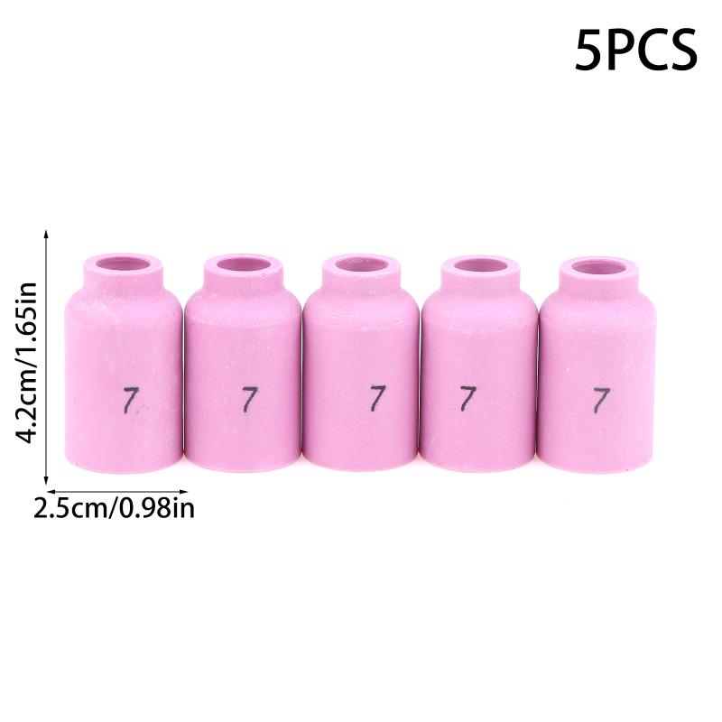 42mm 54N14 54N15 54N16 54N17 54N18 Alumina Ceramic Nozzles For TIG WP17 18 26 Welding Torch Accessories Consumables