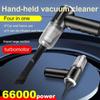 Wireless Vacuum Cleaner 120W High Power Black Dual Use For Home And Car Powerful Portable Handheld Vacuum