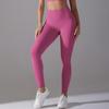 Auroth Candy Colour Yoga Leggings Women High Waist Gym Sports Tights Stretchy Push Up Exercise Fitness Pants
