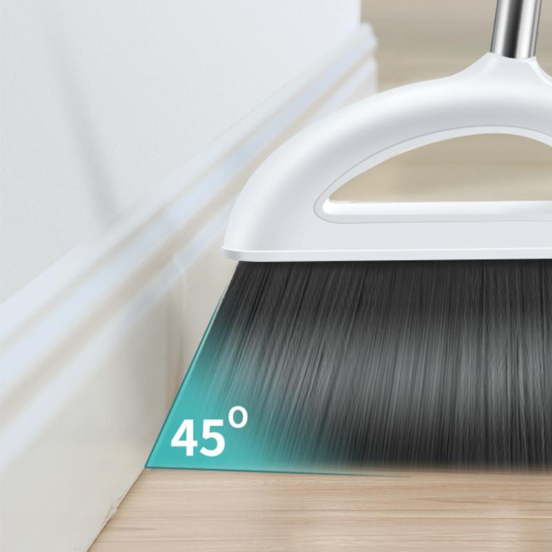 Ensemble balai magique et pelle à poussière en plastique, outils de nettoyage, balayeuse, essuie-glace pour sols, accessoires pour la maison, brosse de balayage multifonction