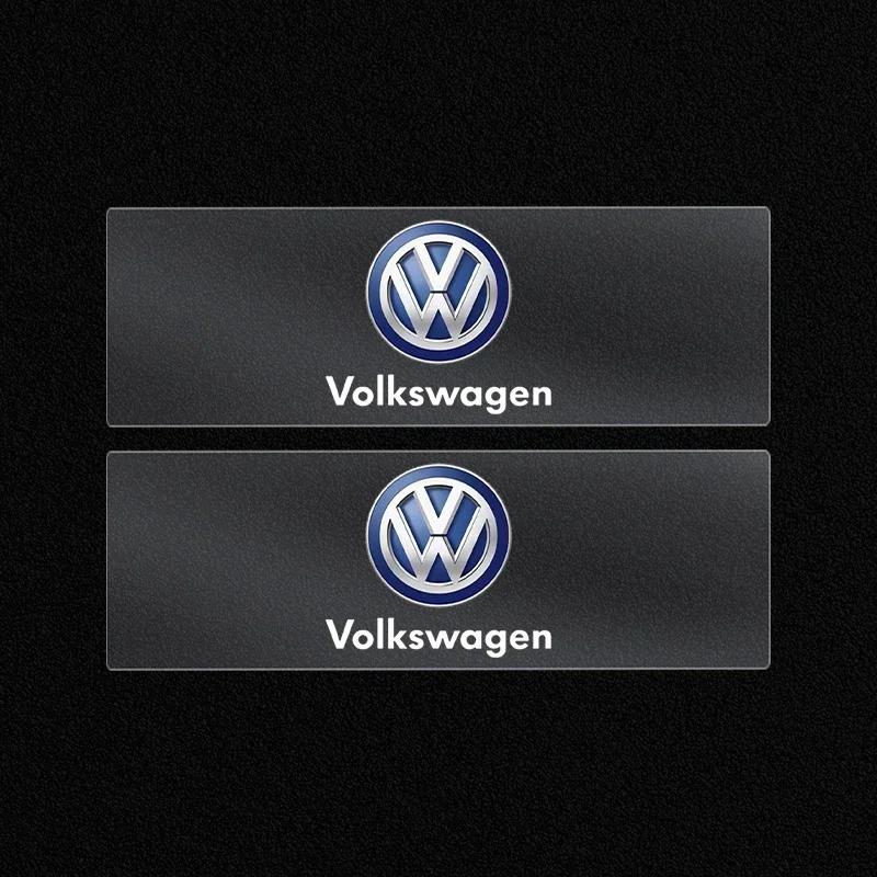 1/2/5/10PCS Car Badges Auto Interior Decor Logo Stickers For Volkswagen VW Jetta Polo T4 T5 T6 Sharan Touareg Gol T-Cross Touran
