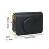 Weather Resistant Camera Pouch Ergonomic Design Easy Carry Strap Protective Shell For C210R Camera Travel Enthusiasts