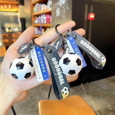 Kreativer Europameisterschaft Fußball Schlüsselanhänger Anhänger Acryl Auto Schlüsselanhänger Paar Tasche Zubehör Geschenke