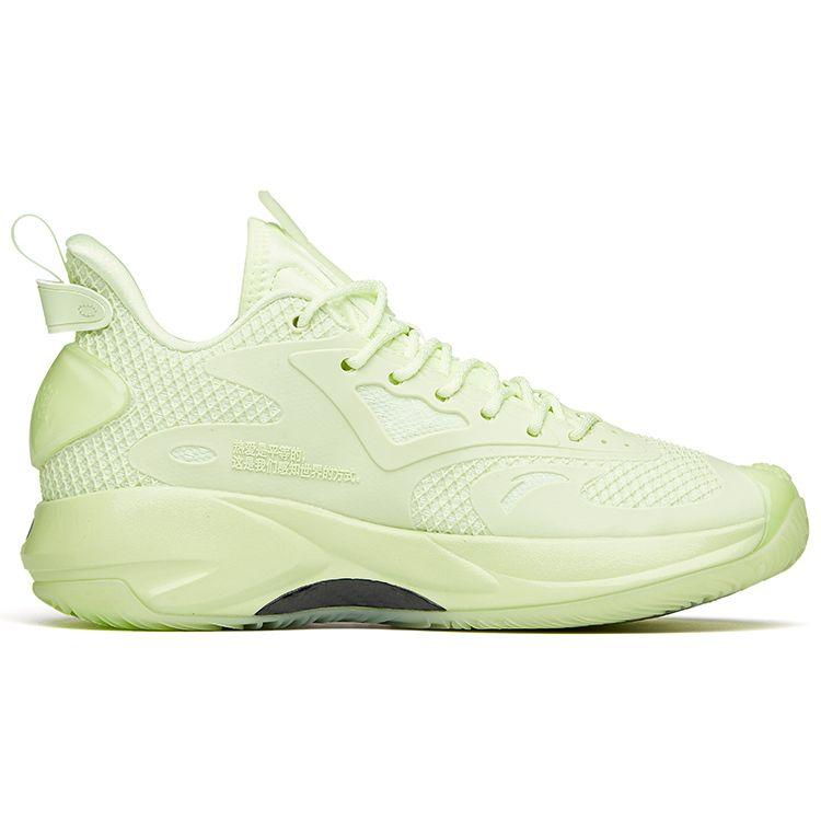 Anta KT Series Men Black White Red Cushioning Anti-slip Basketball Sneakers 112141651S-4
