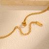Stainless Steel  Love Knot Pendant Necklaces for Women,18k Gold Plated Minimalist Luxury Wedding Party Jewelry Gift
