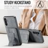 For Samsung Galaxy A55 5G Case PU Leather+TPU Protective Phone Cover with Card Holder