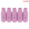 5Pcs 10N49/50 Plasma Cutting Ceramic Cups Alumina Nozzle Cups Tig Welding Large