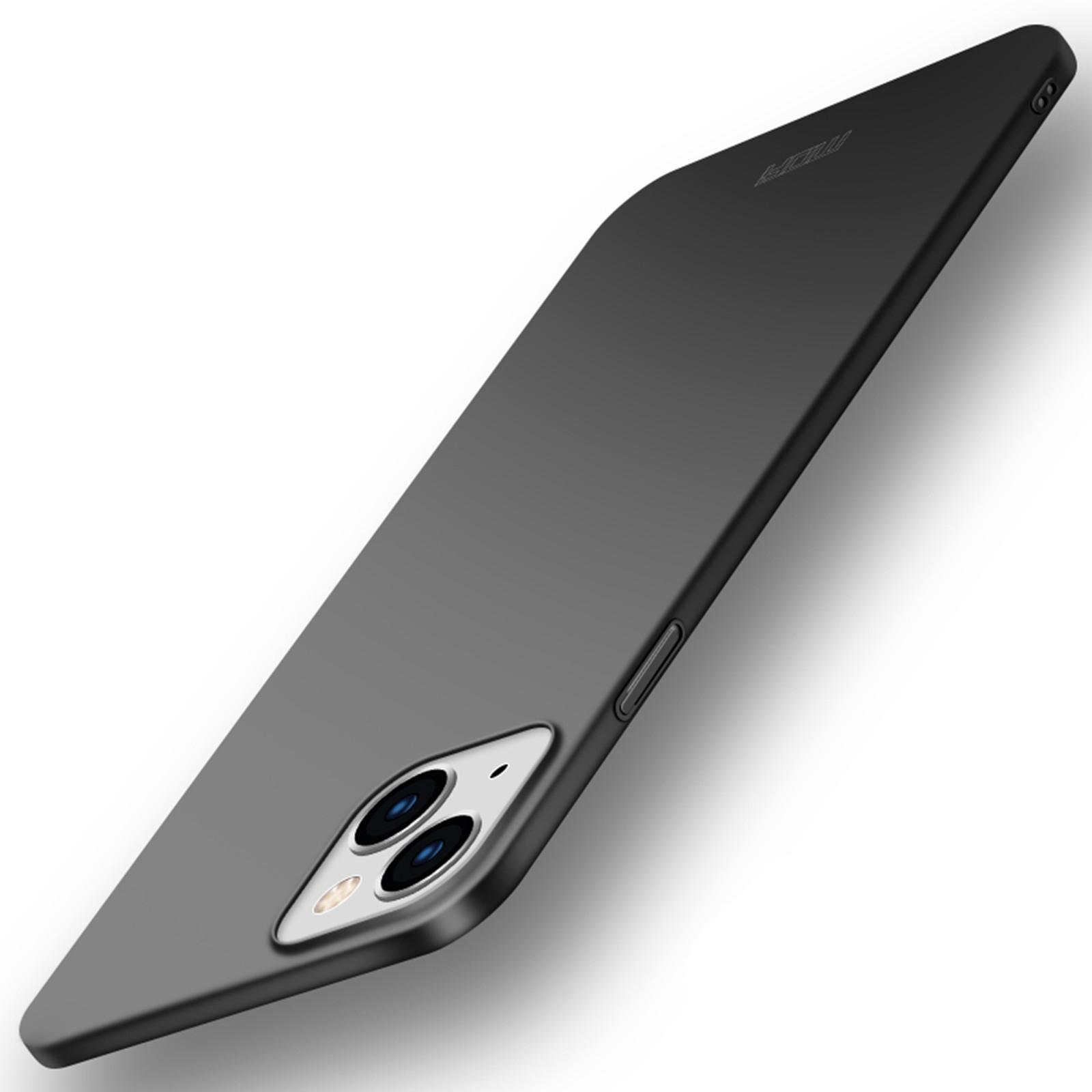 

MOFI JK PC Series-1 Shield for iPhone 15 Matte PC Phone Case Dustproof Cell Phone Cover Black