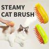3-In-1 Self-Cleaning Cat Steam Brush Dog Massage Comb Electric Spray Cat Hair Brushes For Massage Rechargeable Pet Grooming Comb Set