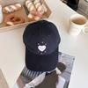 Mipha Mambo Heart Embroidered Baseball Cap For Women Spring Fashion