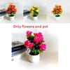 Faux Plant Flowers For Garden Display And Gift