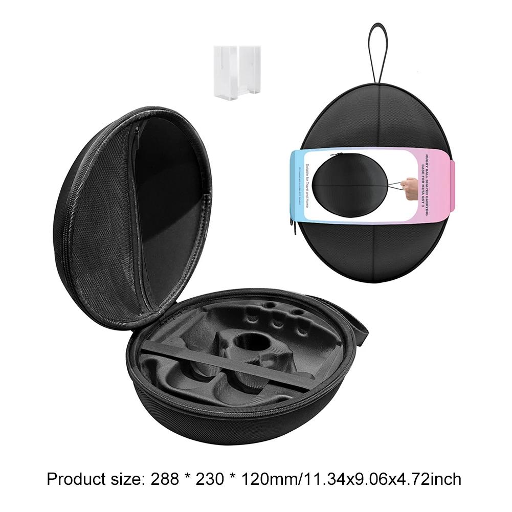 For Meta Quest 3 EVA Storage Bag Portable Box Travel Protective Carrying Case With Shoulder Strap for Meta Quest3 VR Accessories