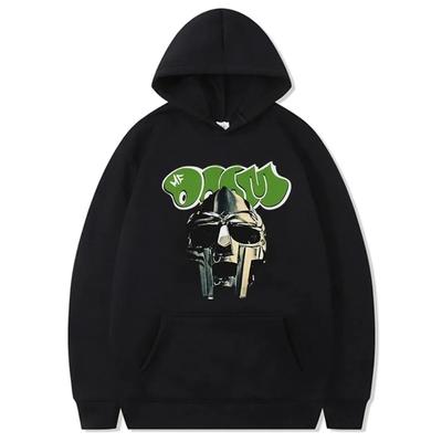 Kreskówkowa bluza z kapturem Mf Doom Damska Unisex Bluza z długim rękawem Pulowery Bluza z kapturem Zimowa Odzież Streetwear Harajuku Topy