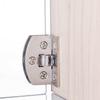 Glass Door Hinge Clamps Stainless Steel Wine Cabinet Bread Cabinet Cupboard Cabinet Gate Clip Door Hinges for 5-9mm