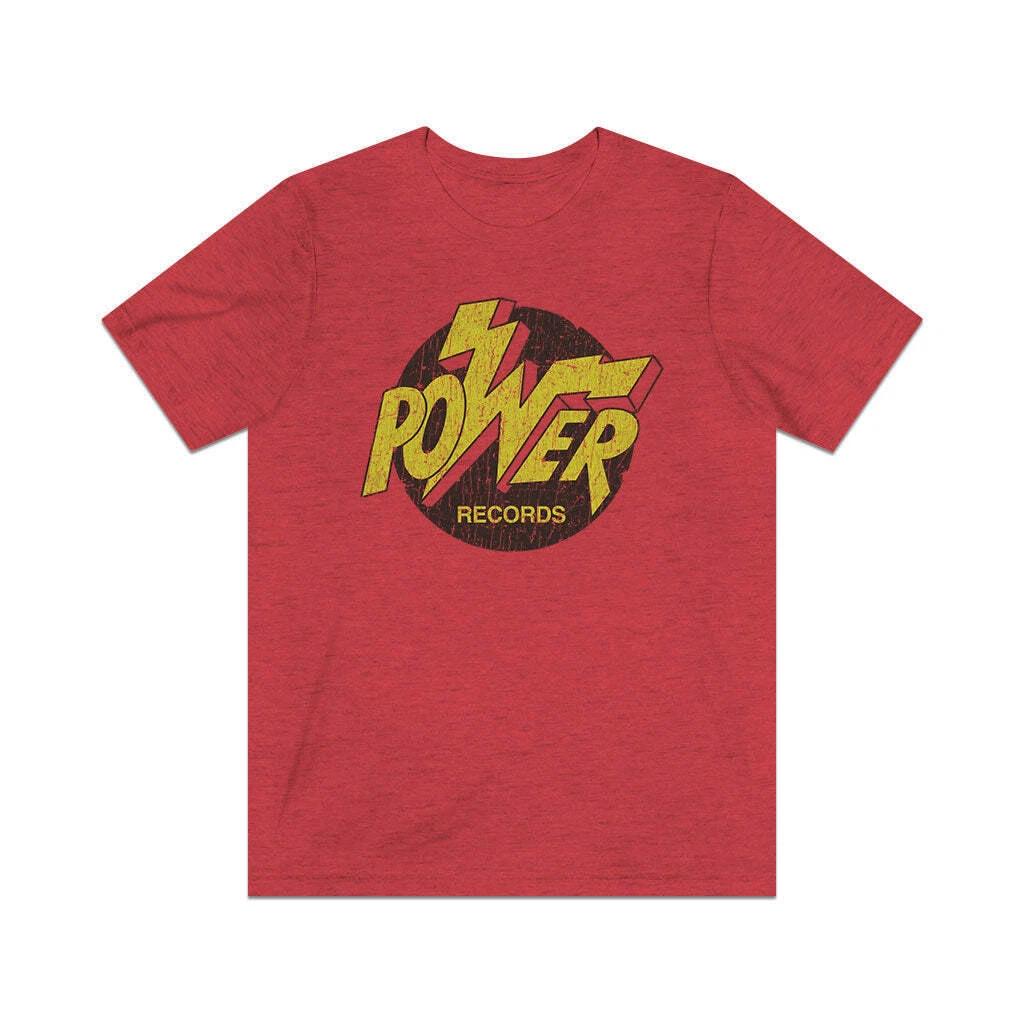 

Power Records 1974 Vintage Men s T shirt 3XL