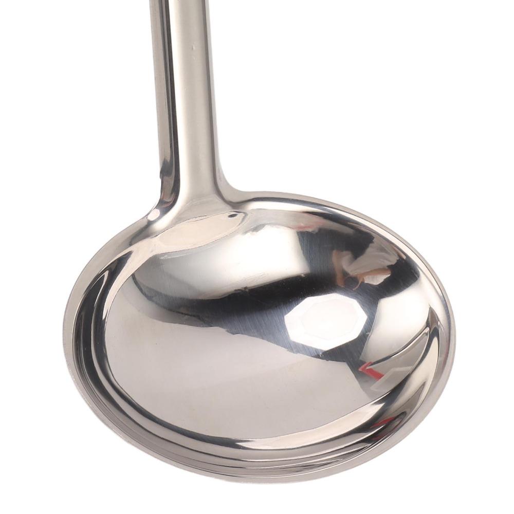 Polished Soup Spoon Curved Handle Tablespoon Dishwasher Safe Basting Spoon  Daily Meal