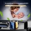 High-End Solid Perfume Car Air Freshener - Light and Shadow Interior Ornament