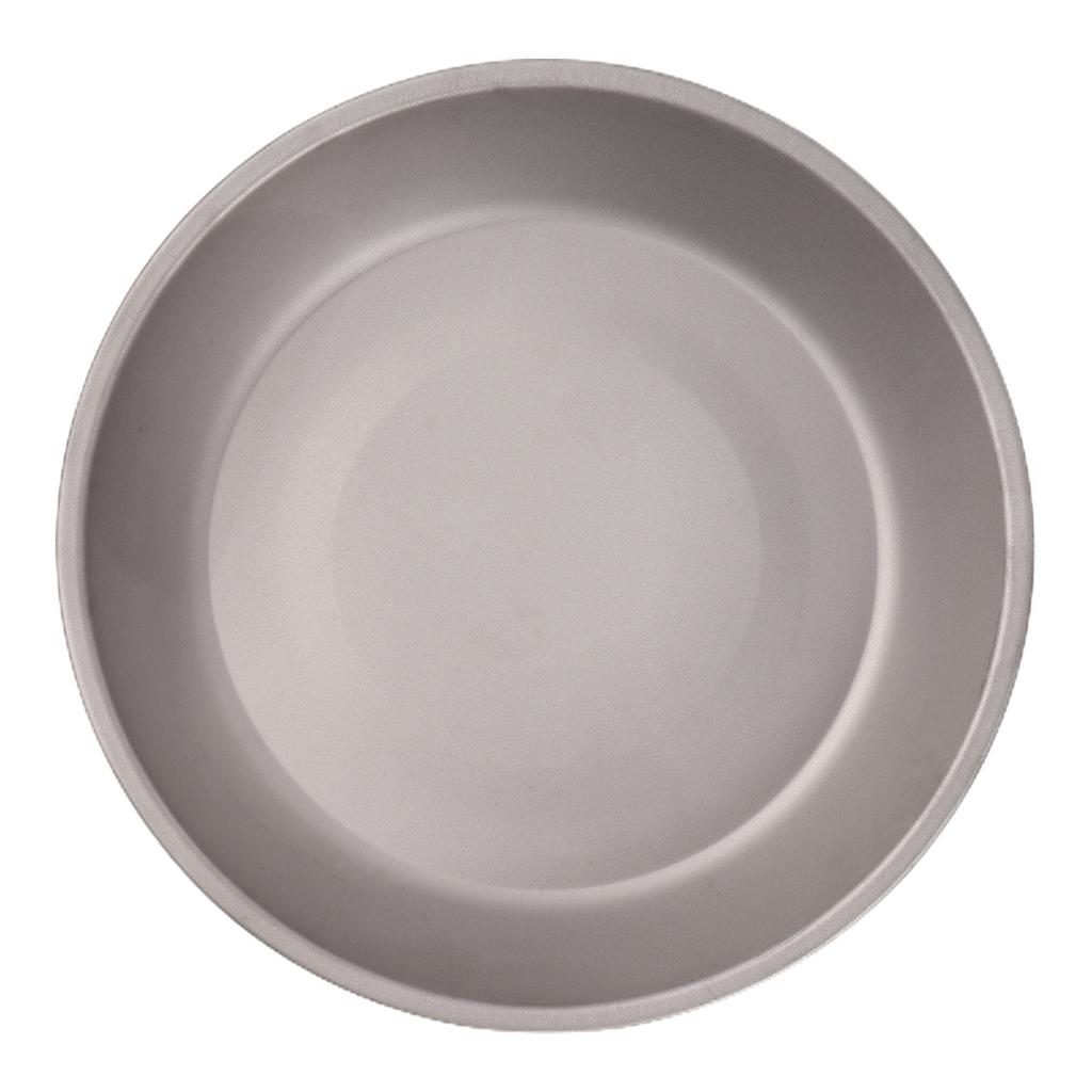 Camping Plate and Utensil Set 5PCS Plate and Folding Fork Spoon Utensil Lightweight Outdoor Tableware for BBQ Hiking