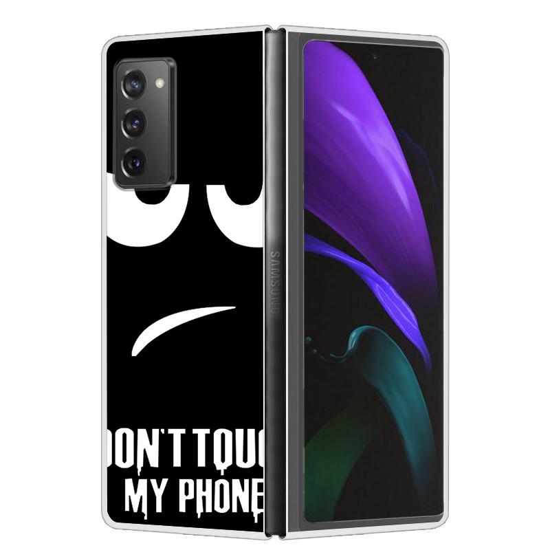 Cool Case For Samsung Z Fold 6 5 4 3 Case Hard Clear Plastic Cover For Samsung Galaxy Z Fold 2 5 6 Phone Case Funda ZFold2 Coque