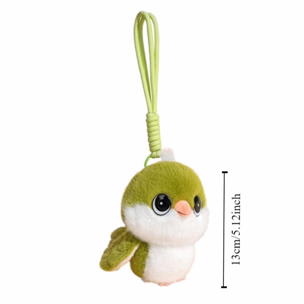 Plush Animal Bird Plush Toy PP Cotton Sparrow Plush Toy Plush Tit Bird Pendant  Home Decor