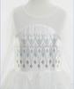 Elsa Princess Dress For Girl White Printed Long-Sleeved Lace Dress Festive Party Gift Set Frozen Dress Fire Spirit Olaf