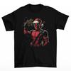 Deadpool Christmas T-Shirt Unisex Cotton Adult Superhero Movie Mistletoe Villain
