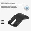 Arc-shaped Touch Folding Mouse 1200DPI Optical Ergonomic Bluetooth Mouse Bluetooth/2.4G Portable Cordless Mouse Smooth Office