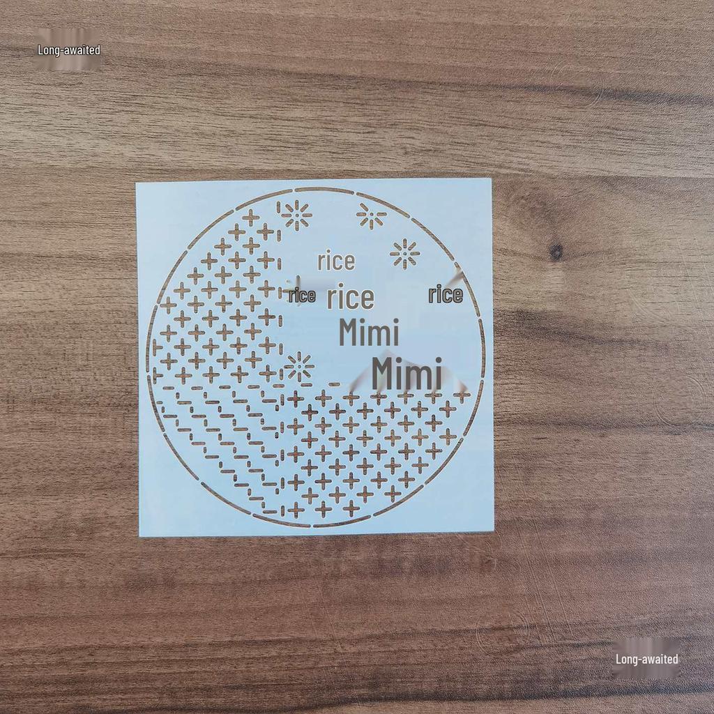 Sashiko Embroidery Stencil Tool - Seven Treasures & Daisy Styles