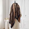 Winter Warm Cashmere Scarf for Women Luxury Pashmina Blanket Thick Shawl Wrap Neckerchief Fashion Bufanda Echarpe Poncho 