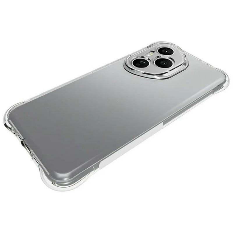For Honor 400 Pro 5G (Global) Clear TPU Case WANLONFENG TM Series 2.0mm Phone Back Cover