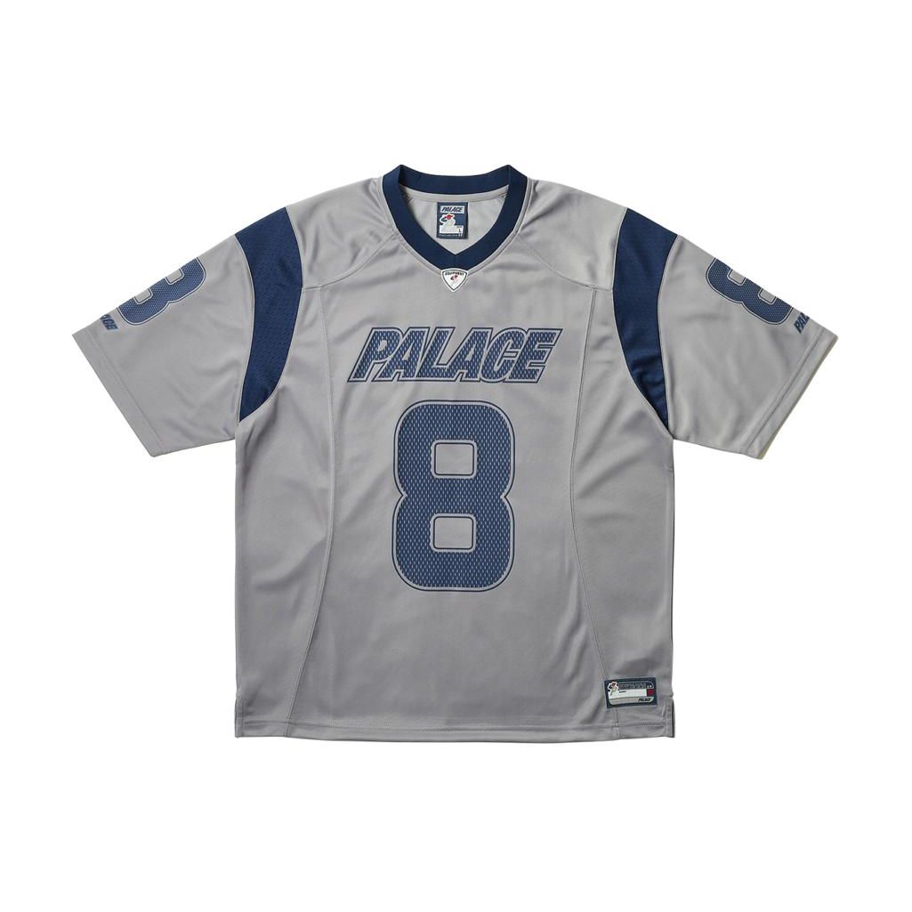 

Серые топы унисекс из джерси Palace Mesh Team P26ES020 M
