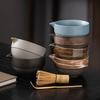 Ceramic Japanese Matcha Bowl Smooth Green Tea Maker Cup Tea Ceremony Tool  for Tea Set Accessories