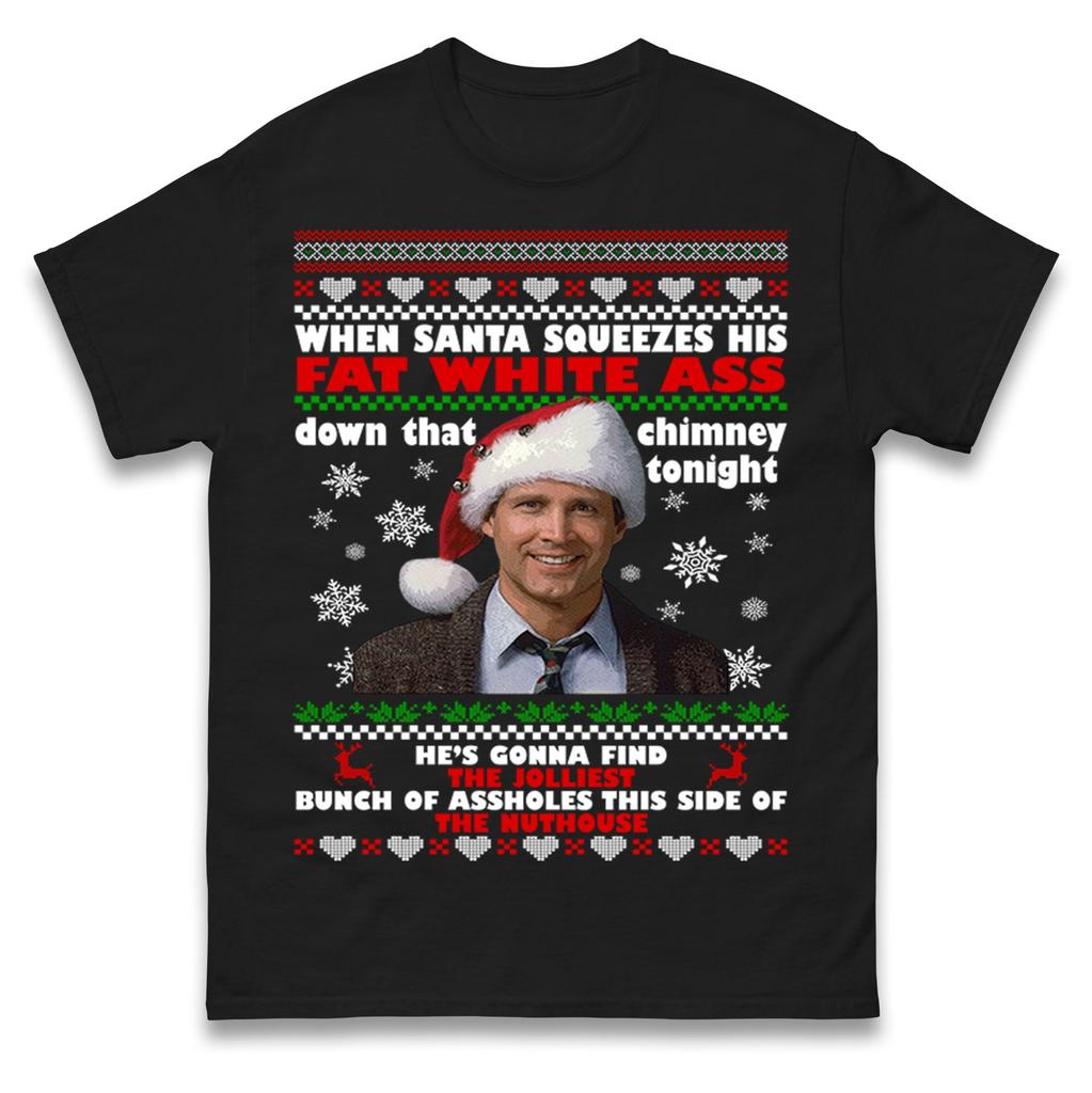 Clark Griswold Christmas Vacation Christmas T Shirt Tshirt Mens Womens Unisex Tops Tees